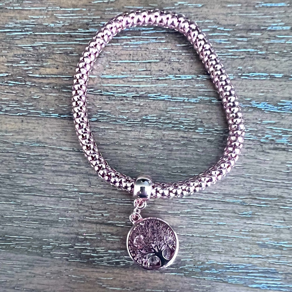 Rose gold bracelet